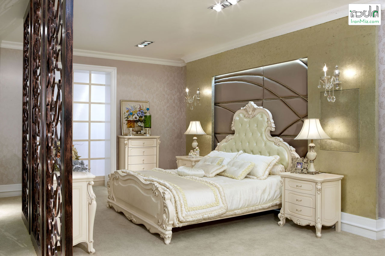 اتاق خواب لوکس به سبک فرانسوی