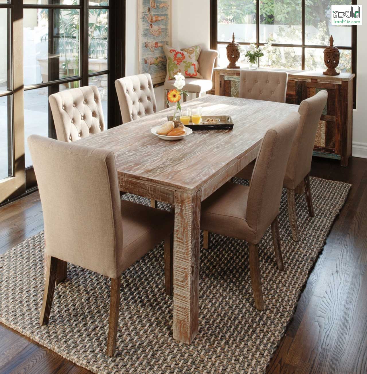 میز ناهارخوری چوبی یا MDF؟