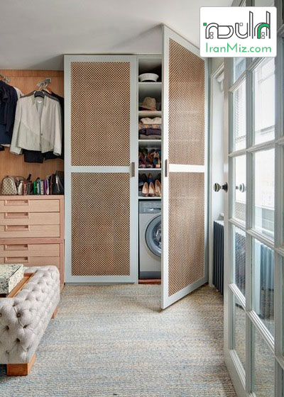 ایجاد فضایی برای لباسشویی در اتاقتان