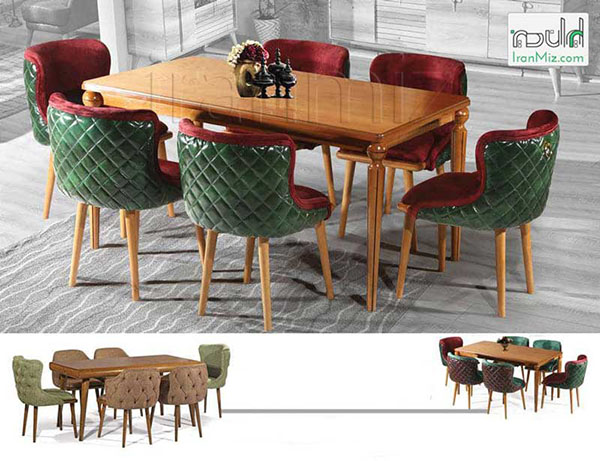 میز ناهارخوری جدید و زیبا - میز ناهارخوری ژیوان