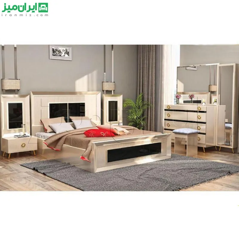 سرویس خواب دو نفره آسیا