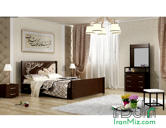 تخت دونفره ارغوان