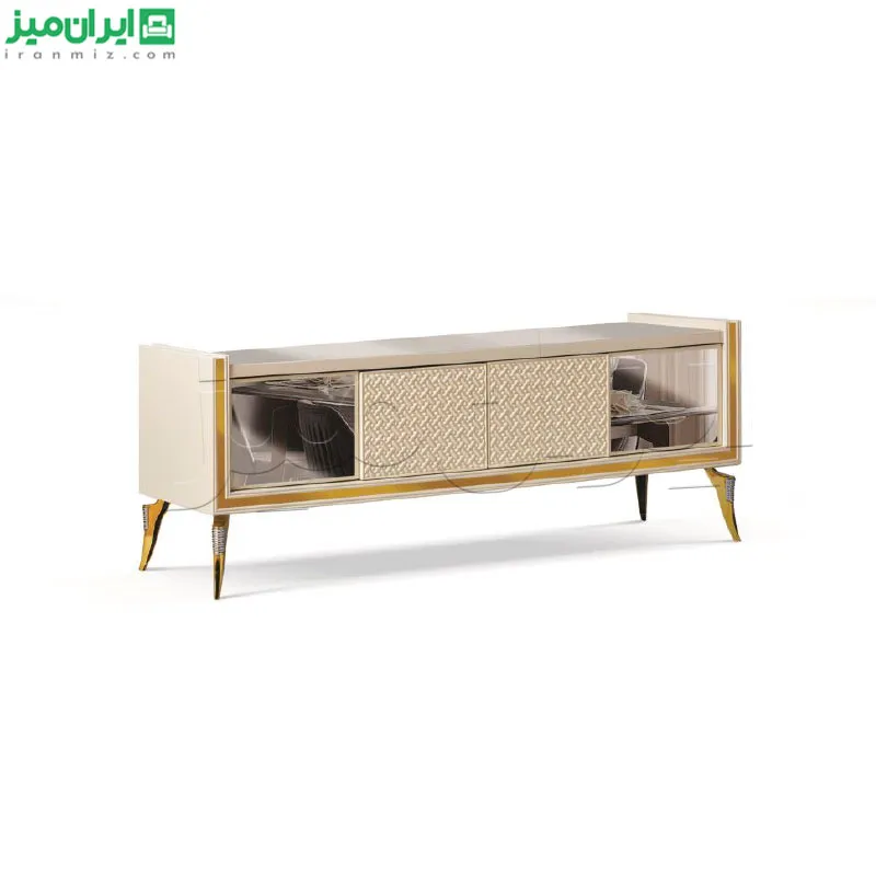 میز تلویزیون آینه ای درین